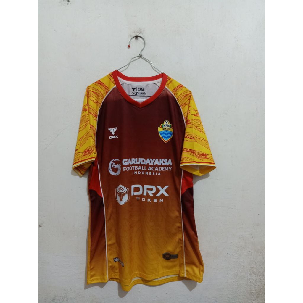 Jersey PSKC Cimahi Away Liga 2 2024 2025 Original Player Issue Syaiful DRX