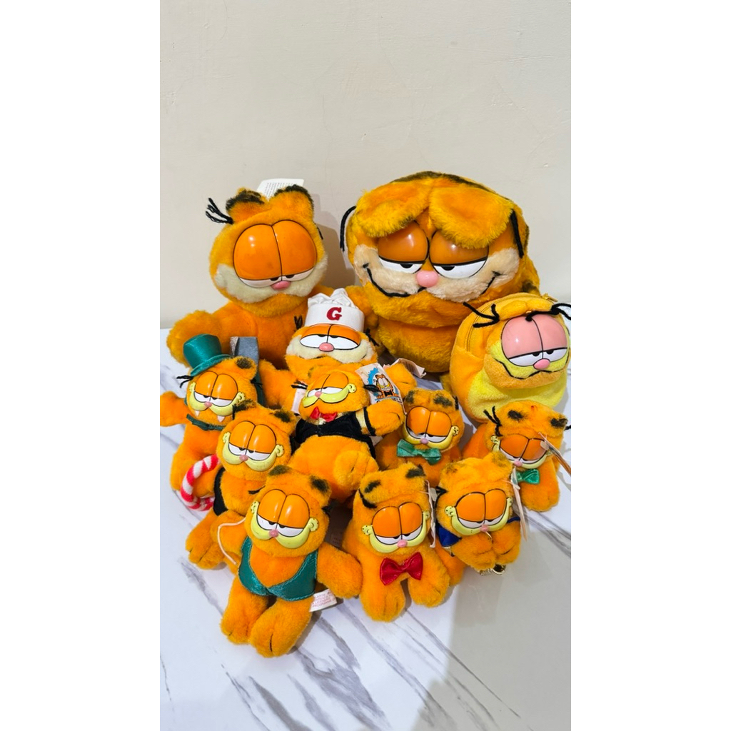 boneka garfield vintage original