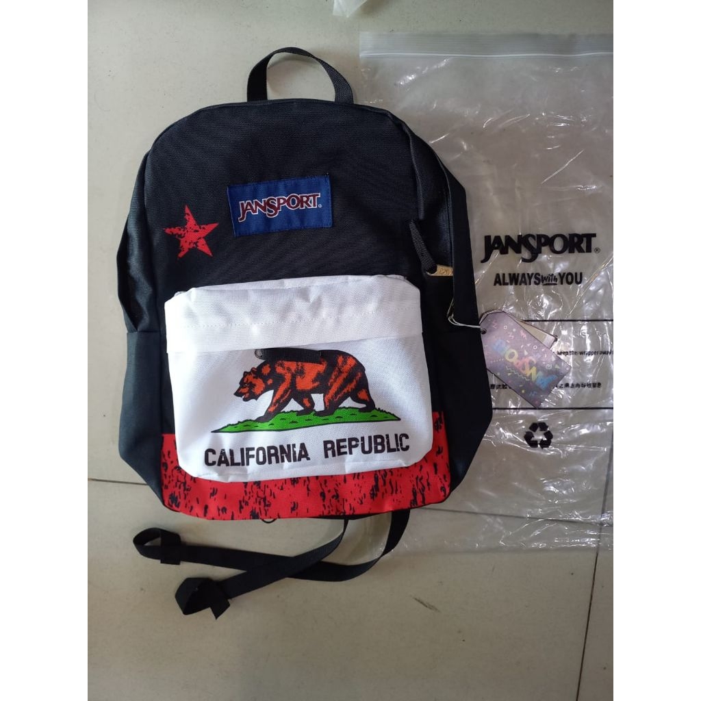 tas ransel js beruang pria/wanita