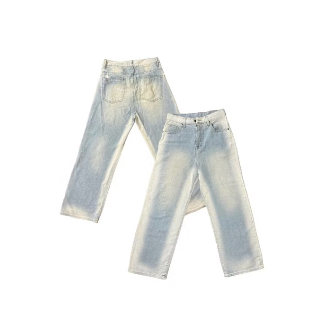 STRAIGHT CUT JEANS 002 MORTEILS