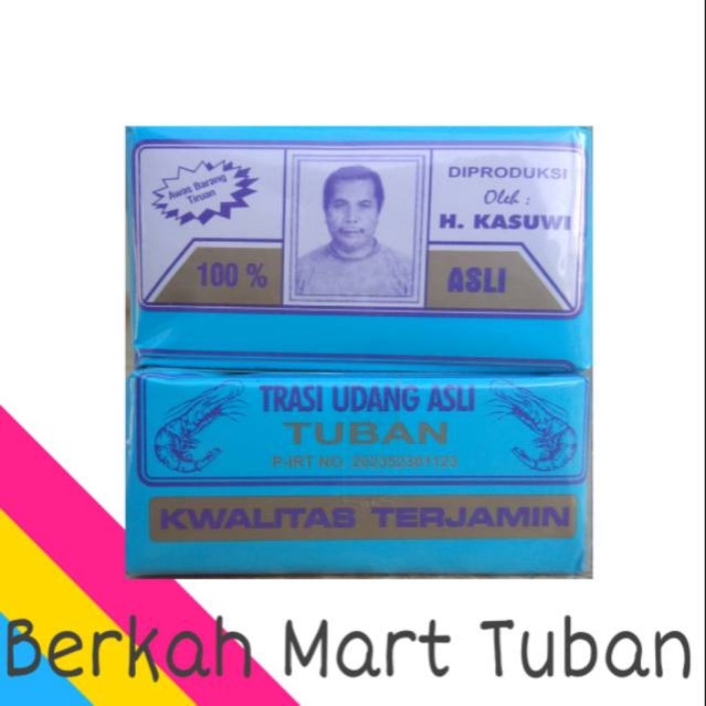 Terasi Udang H Kasuwi 250gr Tuban