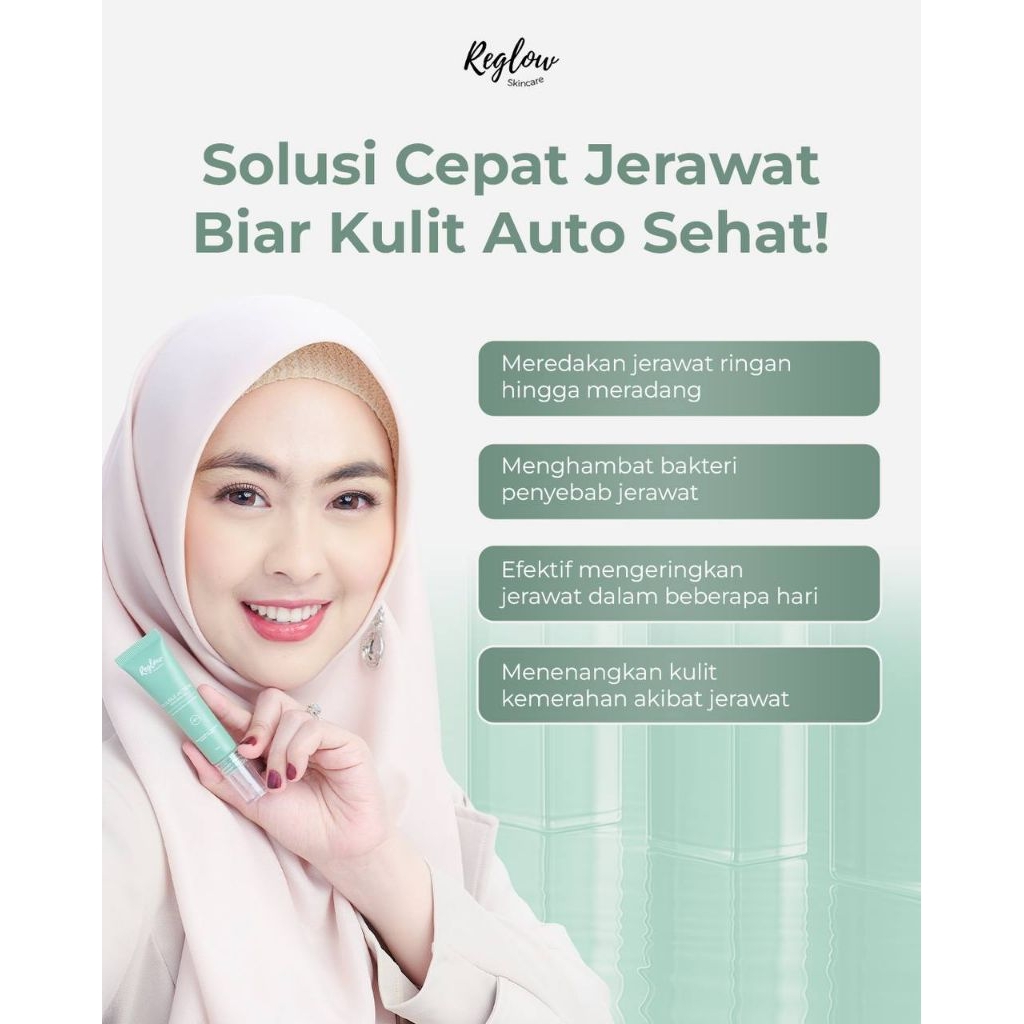REGLOW ACNE GEL OBAT TOTOL JERAWAT SKINCARE DR.SHINDY