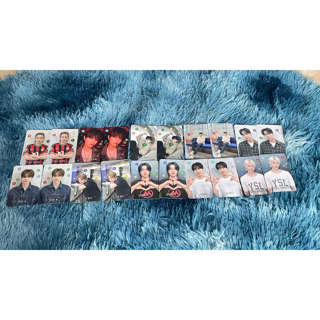 TREASURE OFFICIAL PHOTOCARD FANSIGN BLUEMEDIA LOVE PULSE