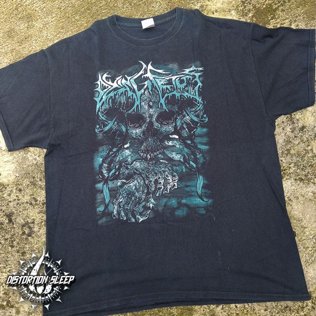 Tshirt Dying Fetus "Australian Tour 2013 Official Merchandise''/ 89% / Size XL / Gildan Ultra Cotton