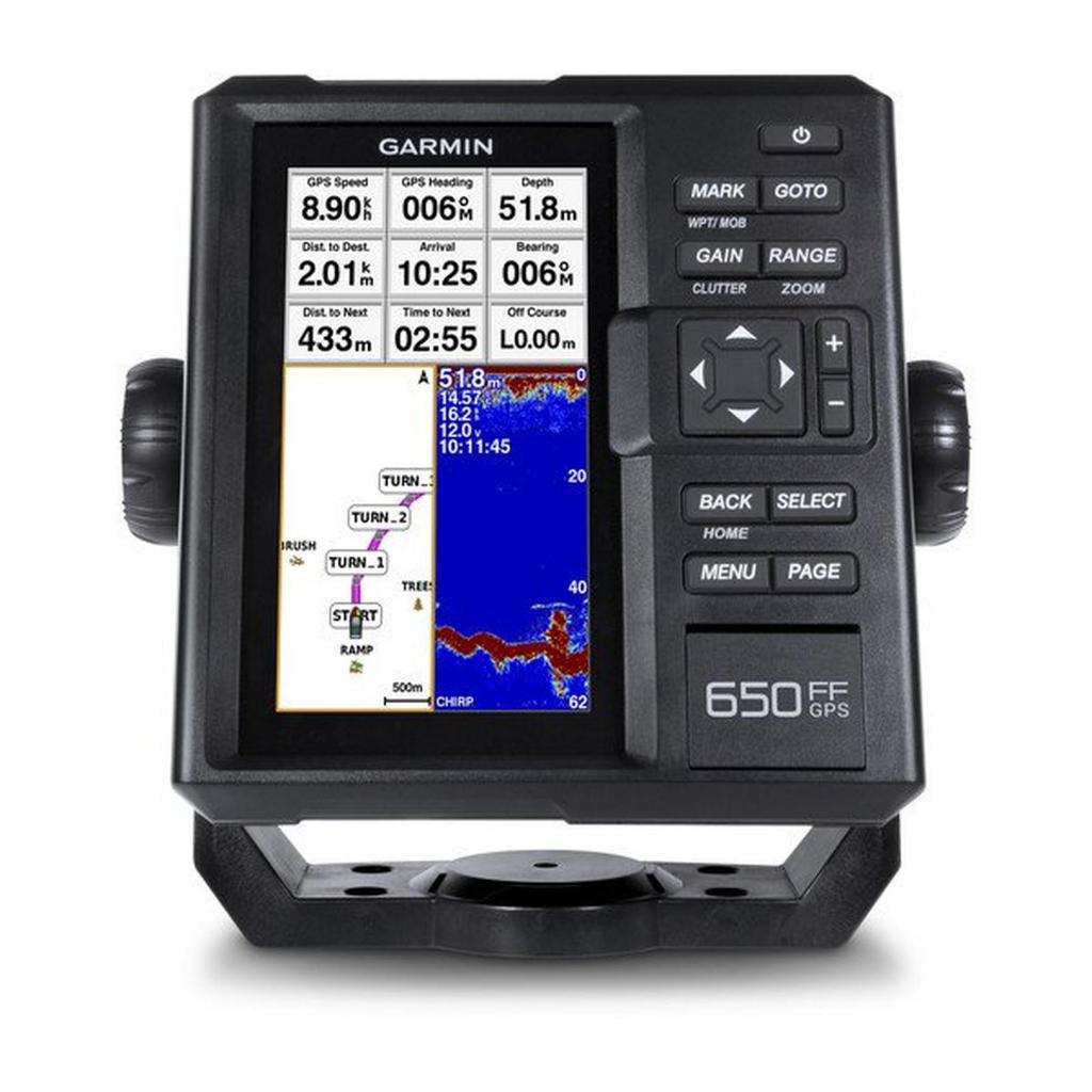 Garmin GPSMAP 650 Plus ClearVu GPS FishFinder - GT20-TM Baru Ori Garansi 2 Tahun