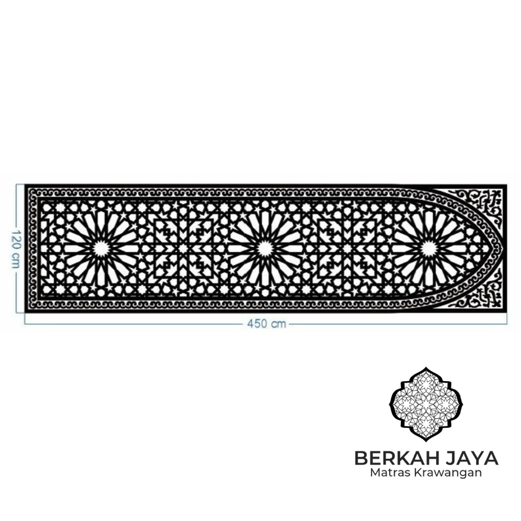cetakan krawangan ornamen dinding / cetakan krawangan kombinasi