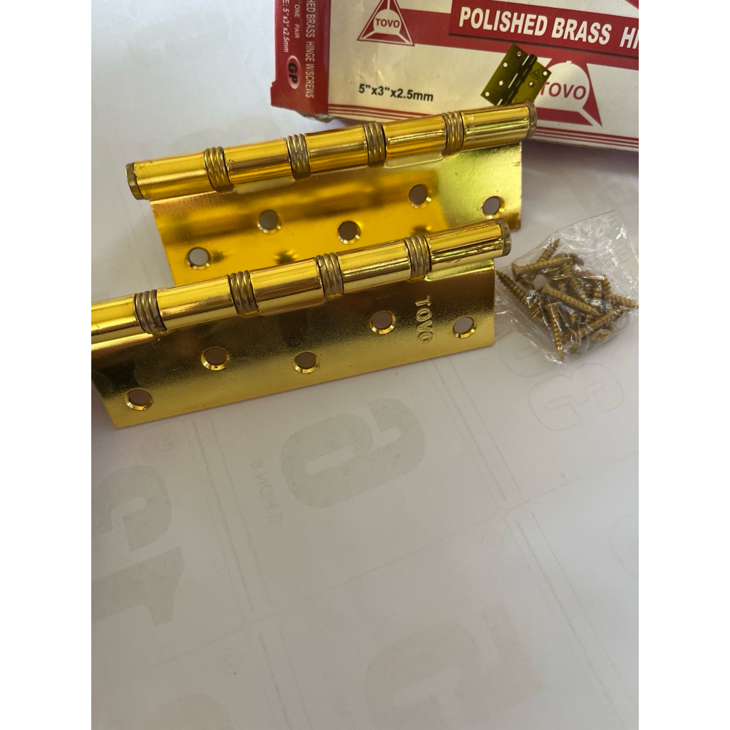 ENGSEL PINTU TOVO 3"/ 5" KUNING