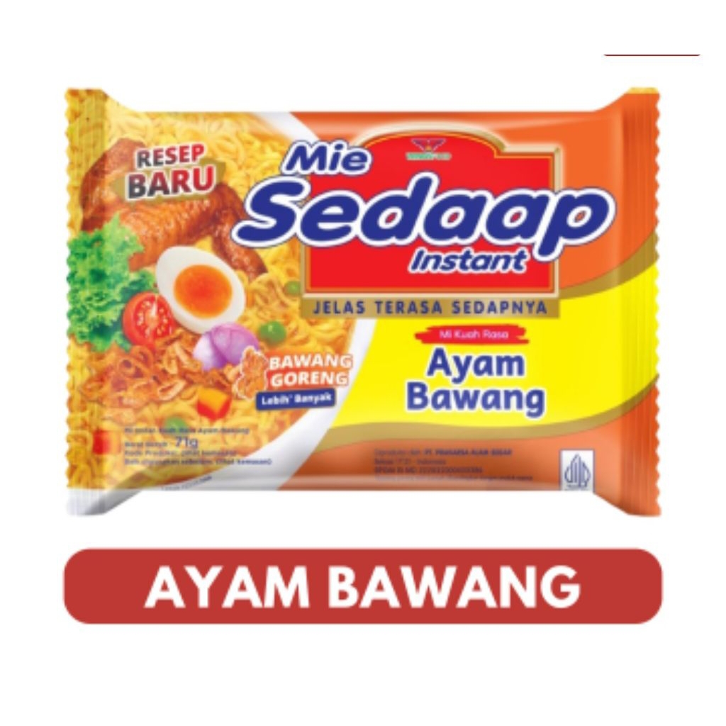 Mie sedap ayam bawang /mie sedap kuah