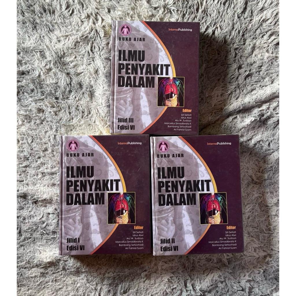 Buku Ajar Ilmu Penyakit Dalam Edisi 6 ORIGINAL Preloved