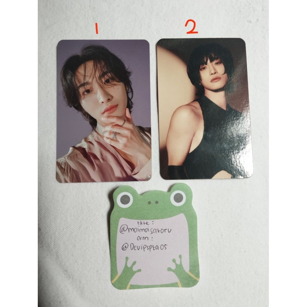 [READY] WTS SEONGHWA PHOTOCARD OFFICIAL