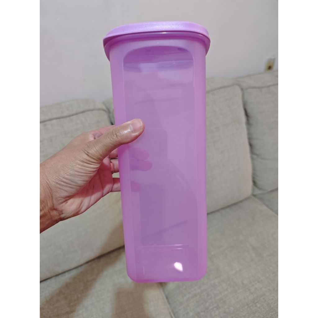 Botol minum 2Liter Slim line 1Pc tupperware UNGU