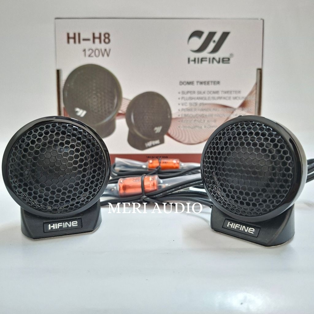 TWEETER MOBIL HIFINE H1-8/HARGA 2PC TWEETER MOBIL HIFINE