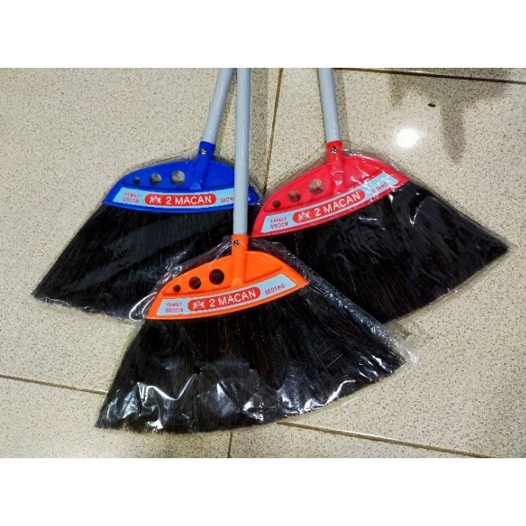 Sapu Kipas Kecil 2 Macan Family Broom