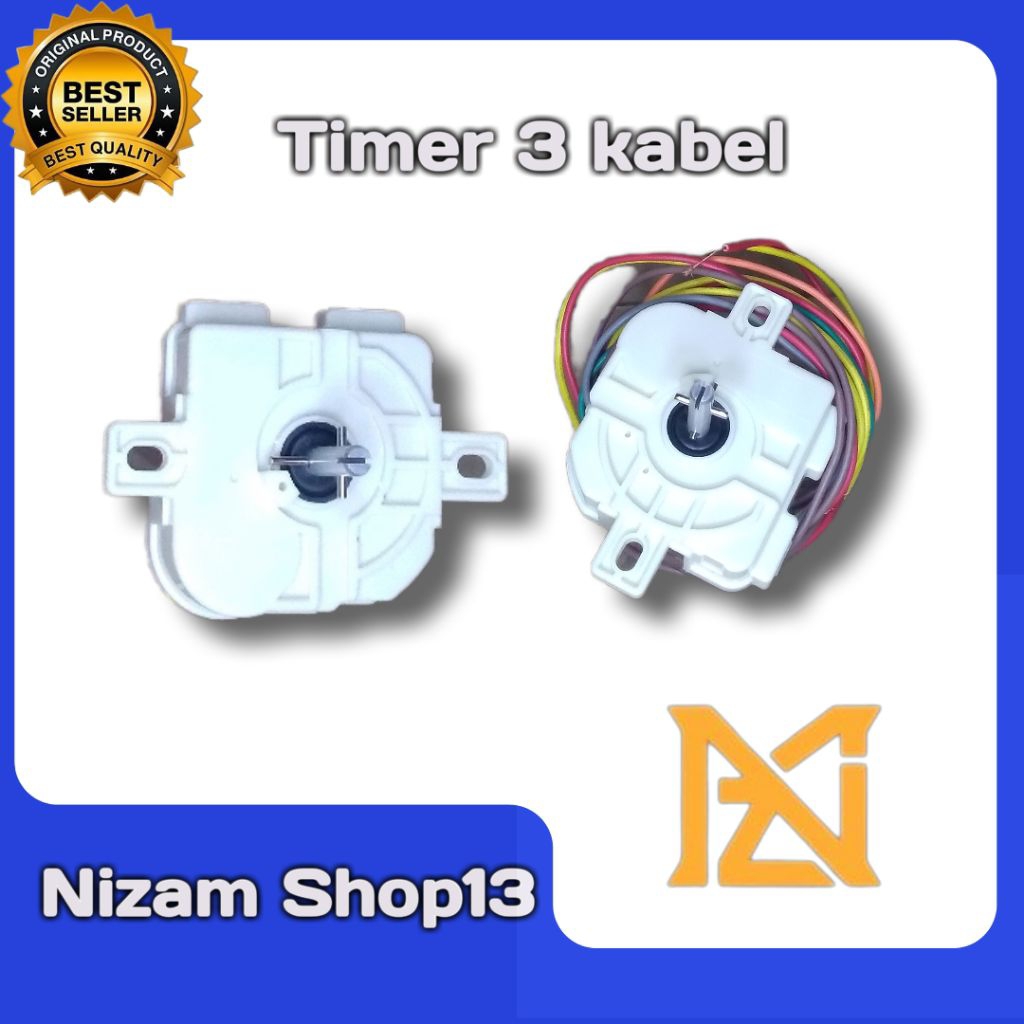 Timer mesin cuci 2 tabung denga 3 kabel/timer mesin cuci 2 tabung universal (3kabel)