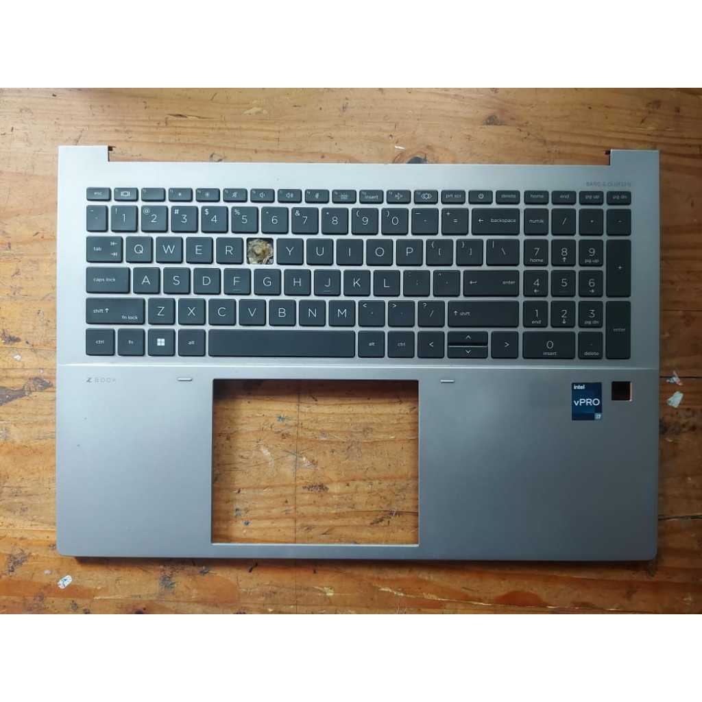 Palmrest Casing Tengah Laptop HP ZBOOK FURY 16 G9 minus Keyboard Mati Second Original