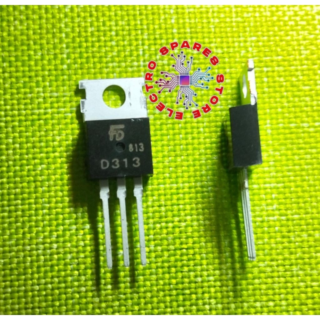 D313 ASLI ORIGINAL (1 BUAH) ups FAIRCHILD TRANSISTOR D 313 ORI ups stabilizer