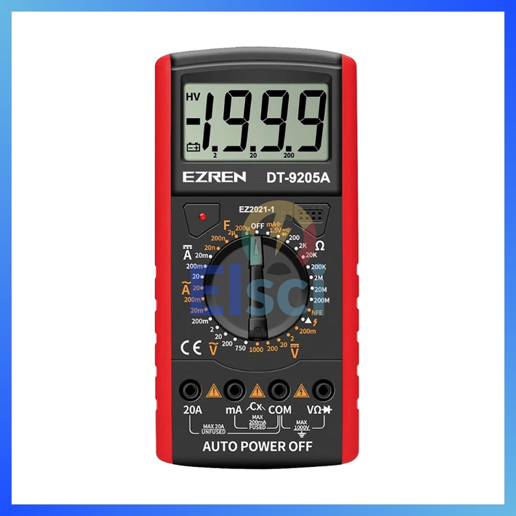 Ezren DT-9205A Digital Multimeter