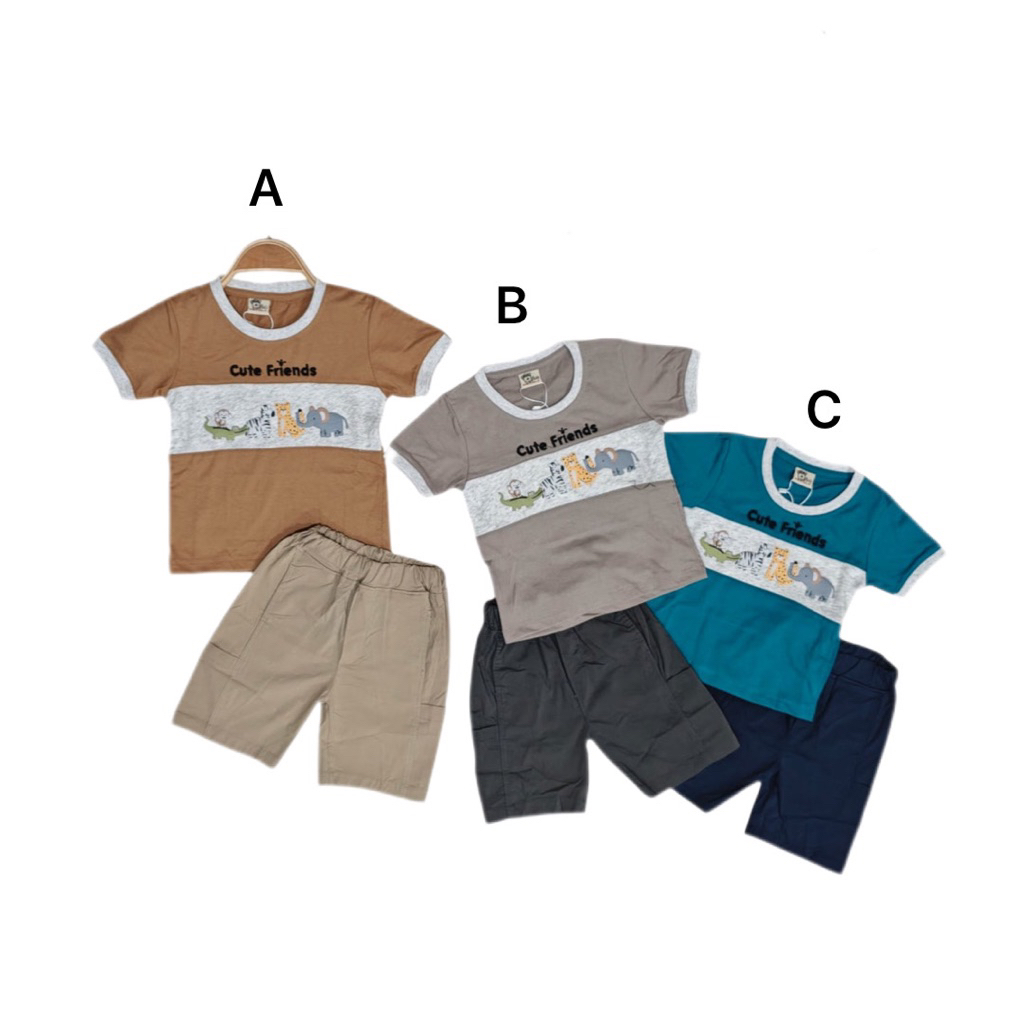 Setelan bayi cowok kemeja baju keren adem lebaran pontianak koko kaos keren lucu hijau ungu unik sni