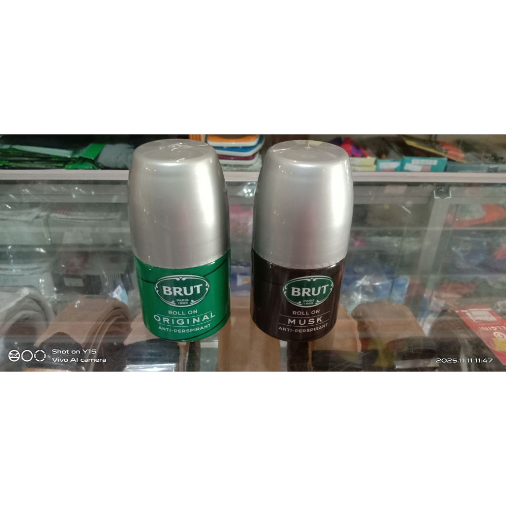 BRUT DEODORANT ROLL ON ORIGINAL/MUSK