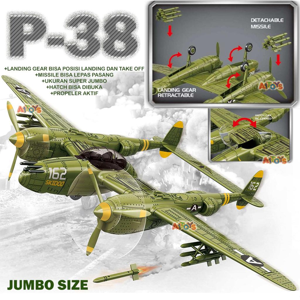 Toys Kingdom - Mainan Pesawat Tempur Miniatur Pesawat Tempur Mainan Pesawat Bomber Miniatur Pesawat