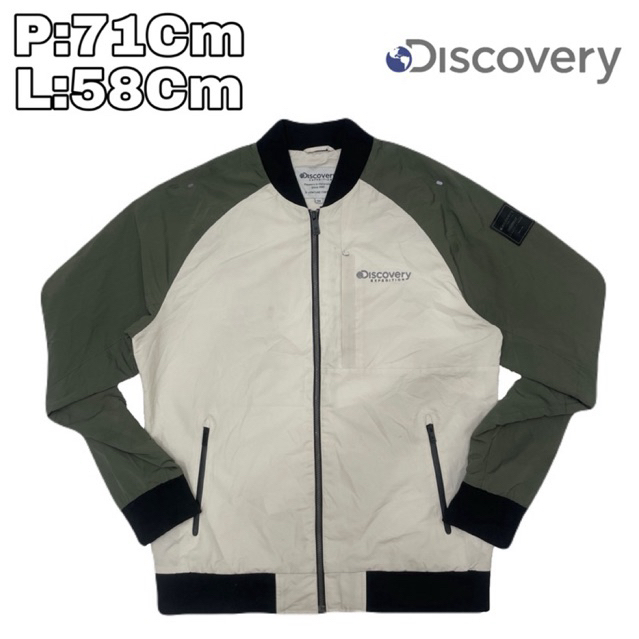J77 Bomber Varsity Jaket Discovery Expedition Casual Original Harian Of The Future Jacket