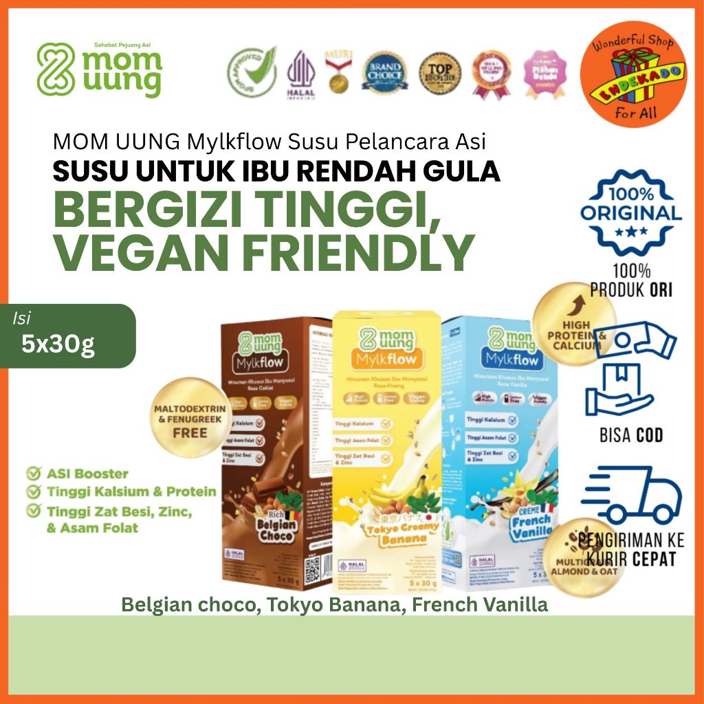 MOM UUNG Mykflow Susu Pelancar Asi - Susu Pelancar Asi Mom Uung