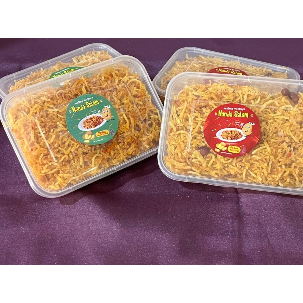 Kentang mustofa/kentang iris tipis