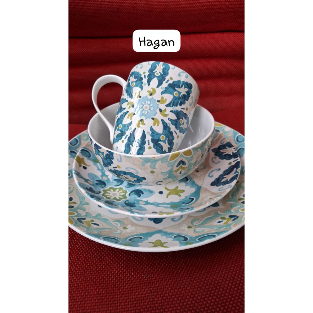 SANGO DINNER SET HAGAN 16PCS/SET
