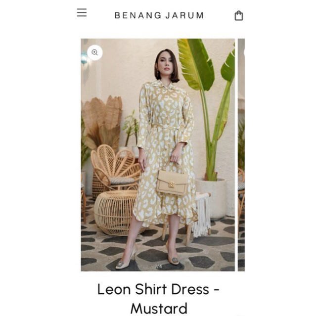 PL Benang Jarum Leon shirt dress (split 335)