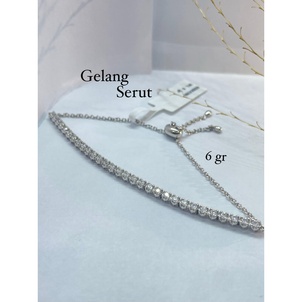 gelang serut emas kadar 750% / 17,18,22k