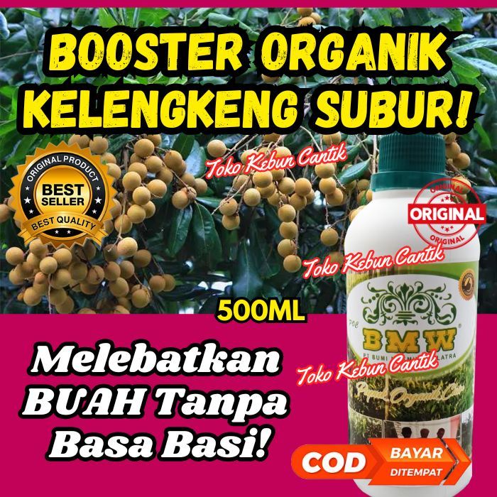 Solusi Tanaman Kelengkeng Mandul Gunakan POC BMW 500ml Pupuk Organik Cair Penyubur Akar Perangsang B