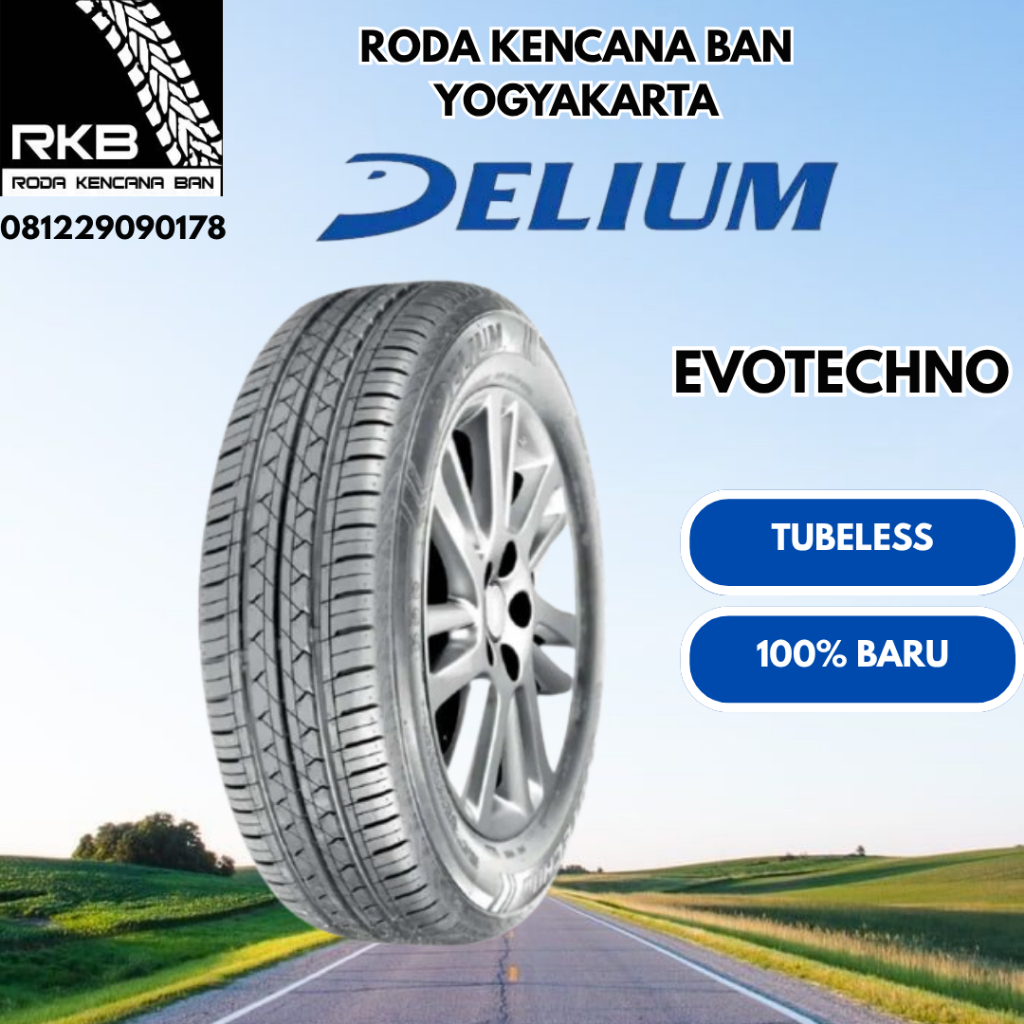 195/70 R14 - Ban Mobil DELIUM EVOTECHNO 195/70 R14 - Ban Mobil Xenia Kijang Panther