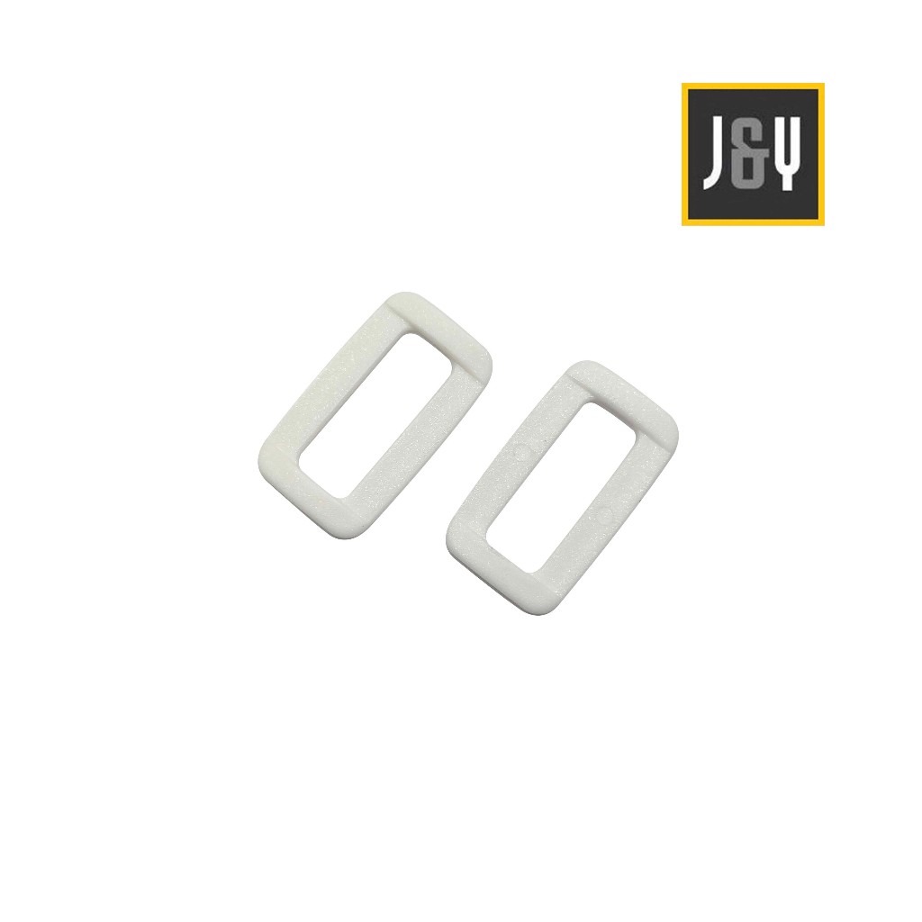 RING KOTAK TAS UKURAN 2.0 CM BAHAN PLASTIK BUCKLE PP PUTIH