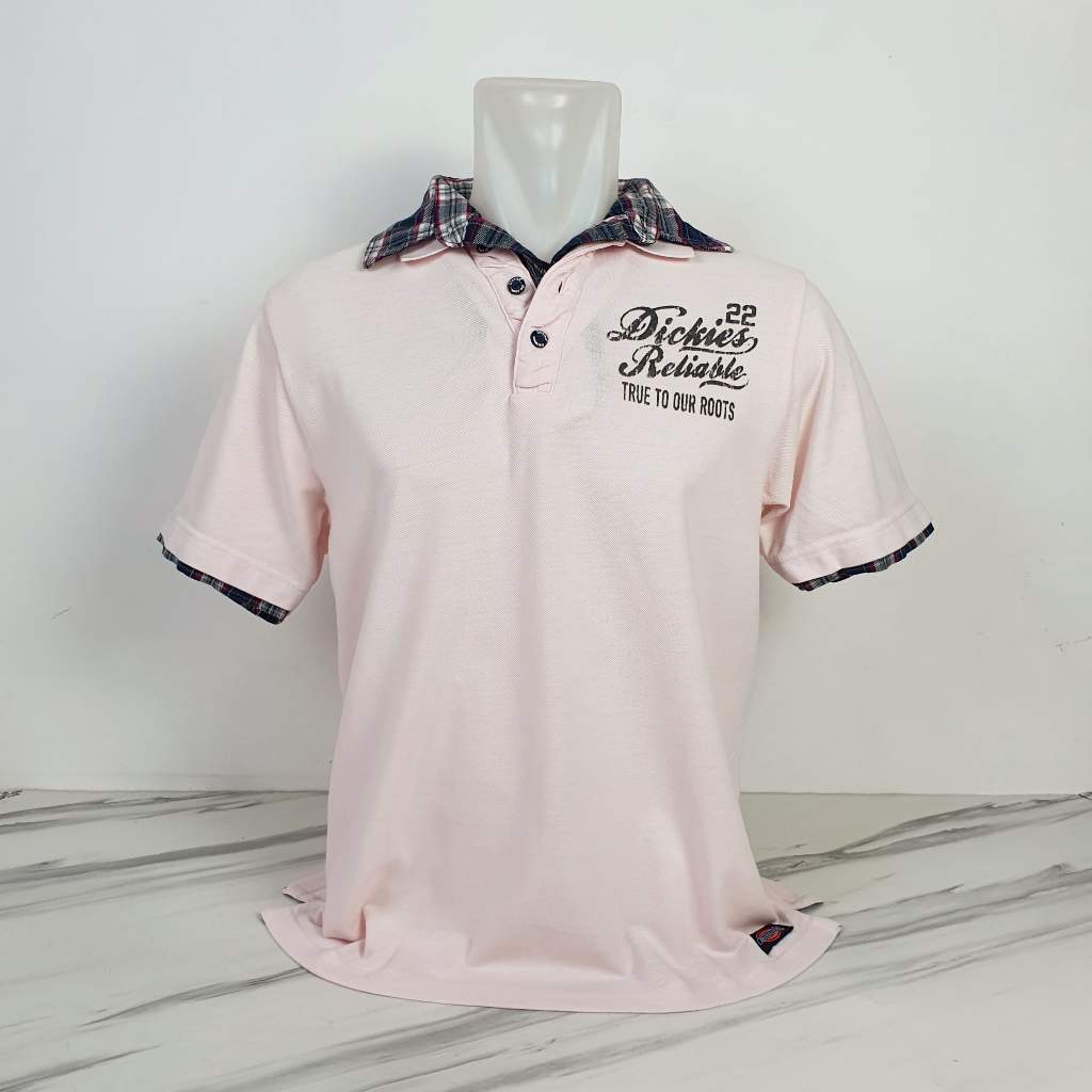 Baju Kaos Polo DICKIES - Size M - Lebar Dada 52 cm - Original 100% - Scd