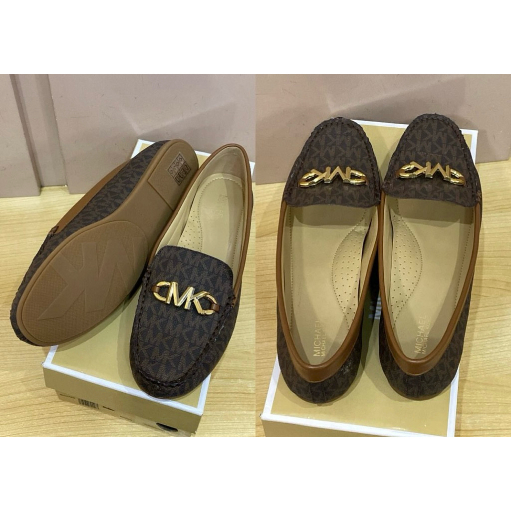 Shoes Michael kors Fulton driver sign brown size 7,5 Original