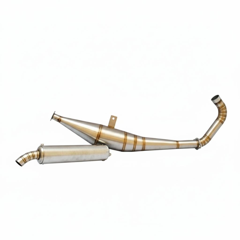 Knalpot Racing YAMAHA 125Z - 125ZR - TIARA Stainless