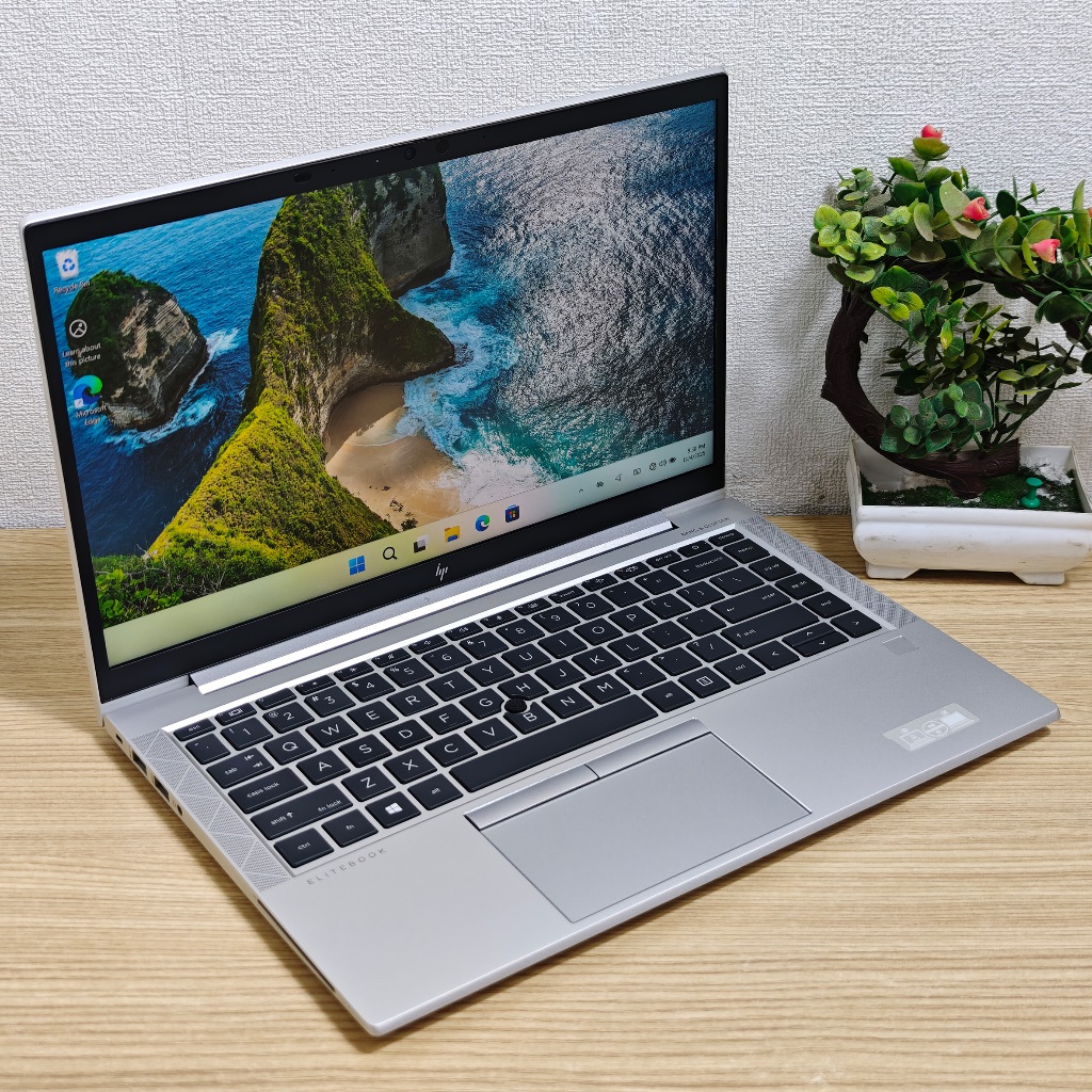 HP EliteBook 845 G8 Ryzen 5 PRO 5000 Series RAM 8GB Laptop Kerja Kantor Windows Aktifasi Permanen