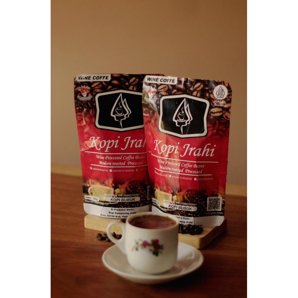 Kopi Jrahi Wine Robusta, Petik Merah. Pati Jawa Tengah