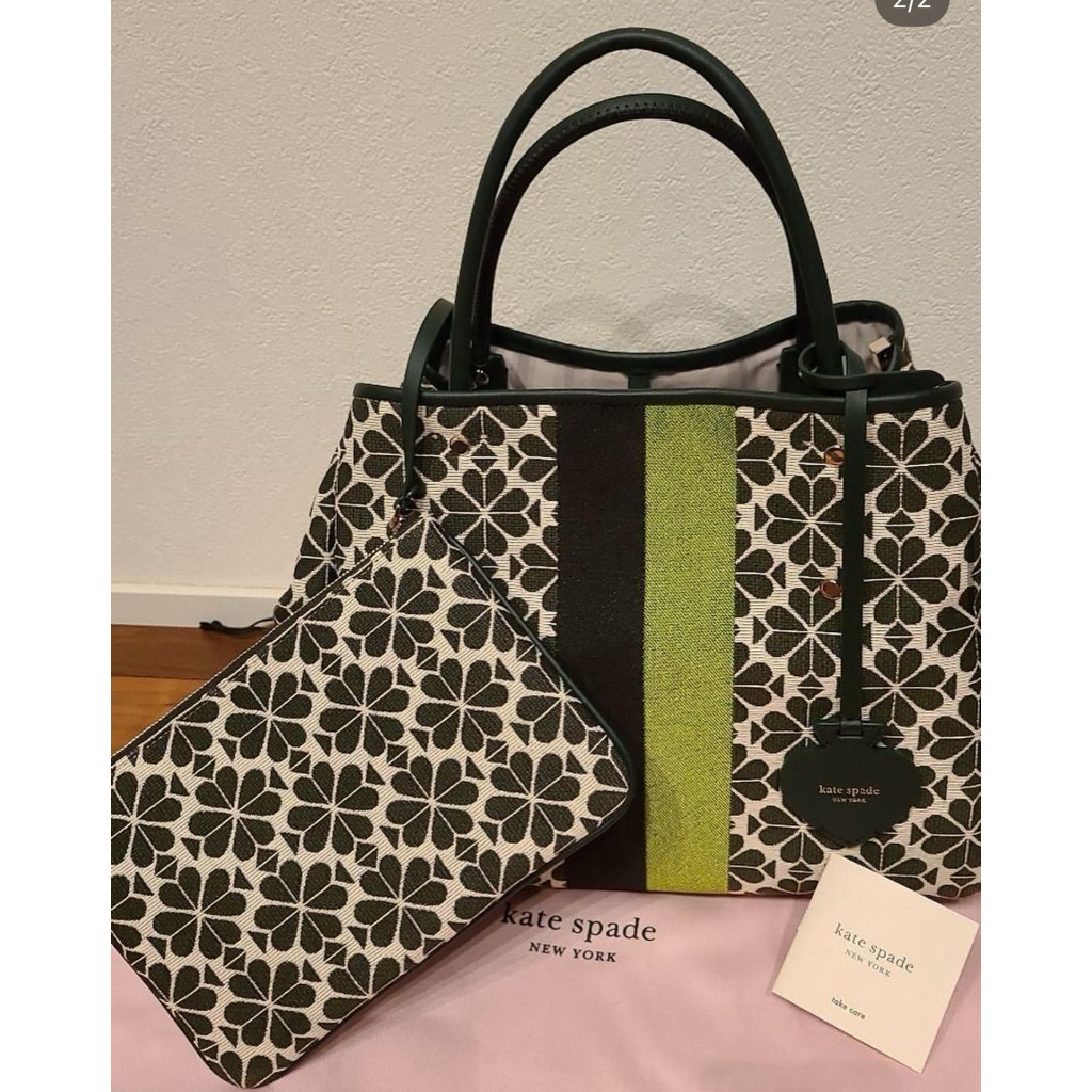 kate spade Flower Jacquard Tote