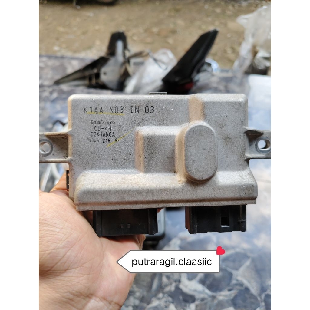 ECCU ECU CDI ECCU HONDA BEAT LED ECCU HONDA BEAT DELUX NON ISS K1AA-N03 IN 03 ORIGINAL