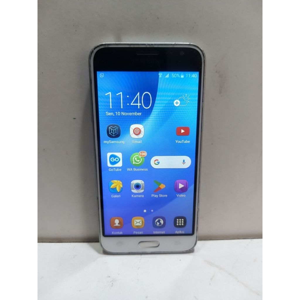 SAMSUNG GALAXY J3 (2016) HP SECOND ANDROID MURAH NORMAL SIAP PAKAI