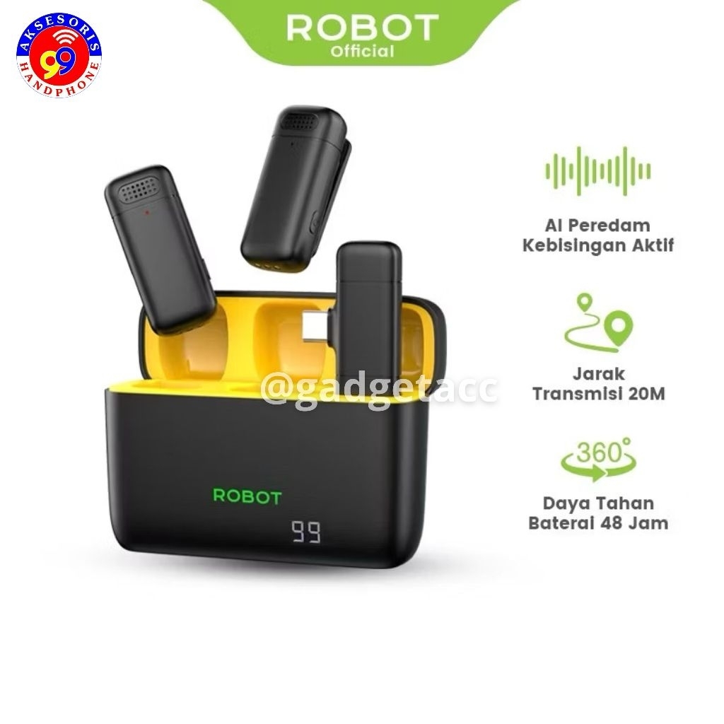 MIC WIRELESS ROBOT RS20+