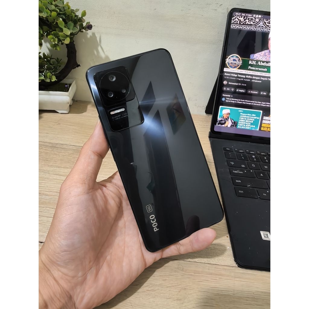 Poco F4 5G ram 8gb internal 256gb resmi indonesia original