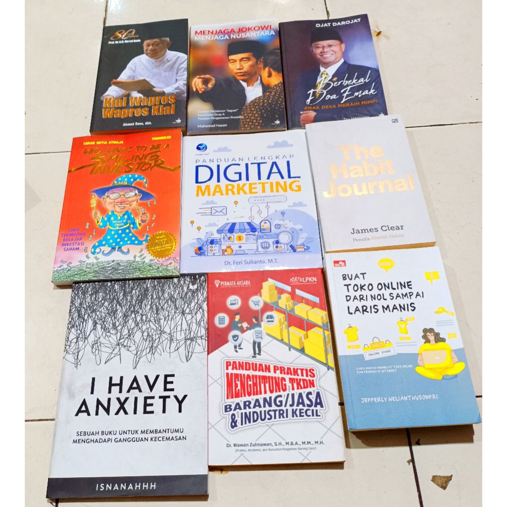 ( OBRAL ) BUKU MOTIVASI // PENGEMBANGAN DIRI // BUSSINES // THE CULTURE CODE // INVESTASI EMAS, DINA