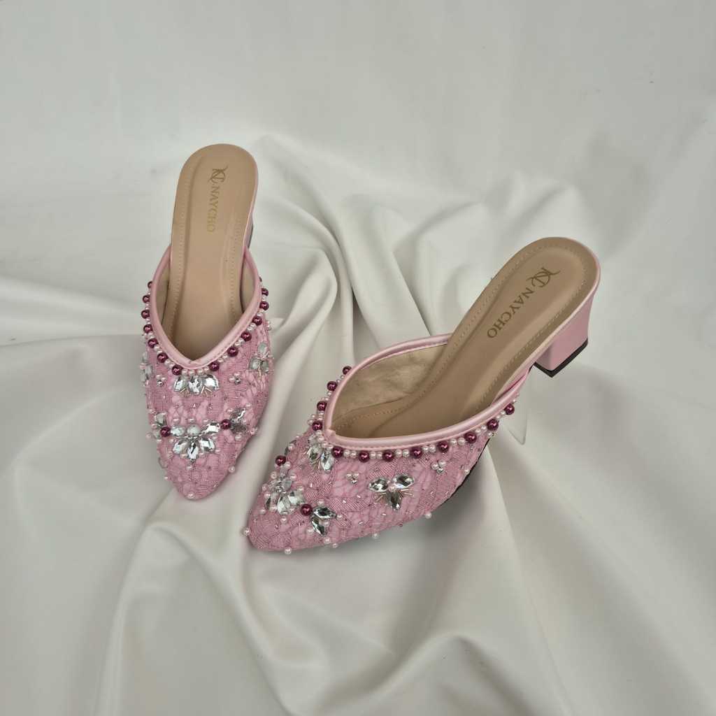 Carmeyla-Wedding Shoes Wanita Payet Heels 5cm 36-41