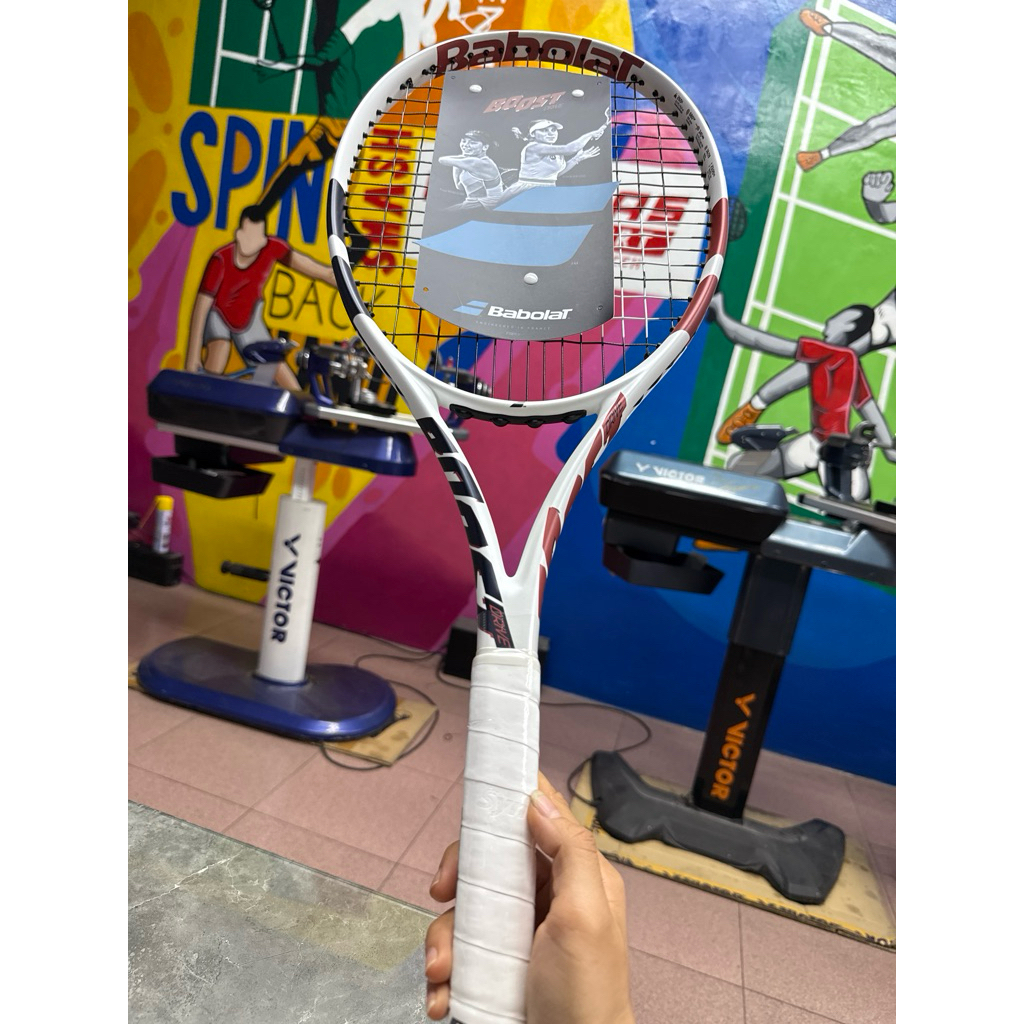 babolat boost drive strung