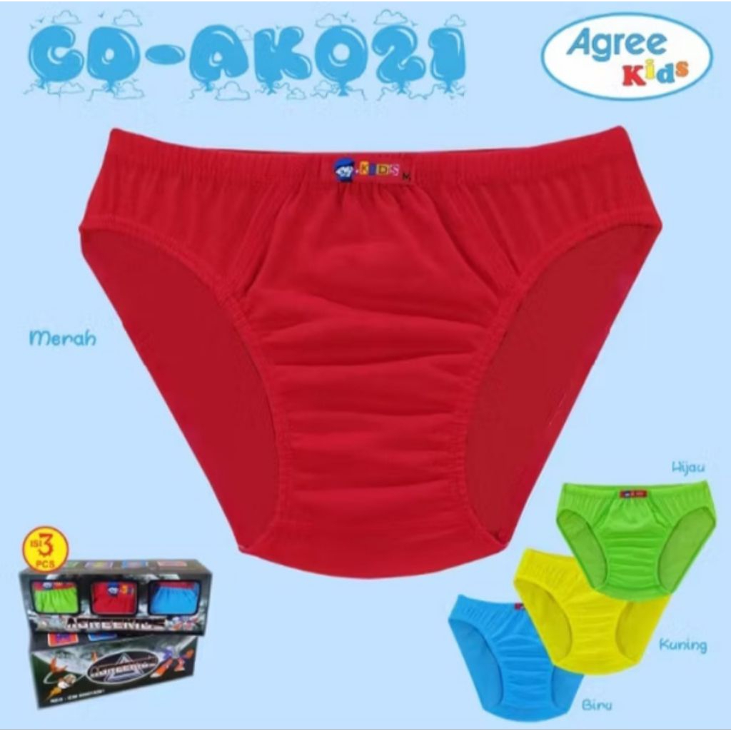 CELANA DALAM ANAK AGREE KIDS / CELANA DALAM AGREE / CELANA DALAM ANAK LAKI