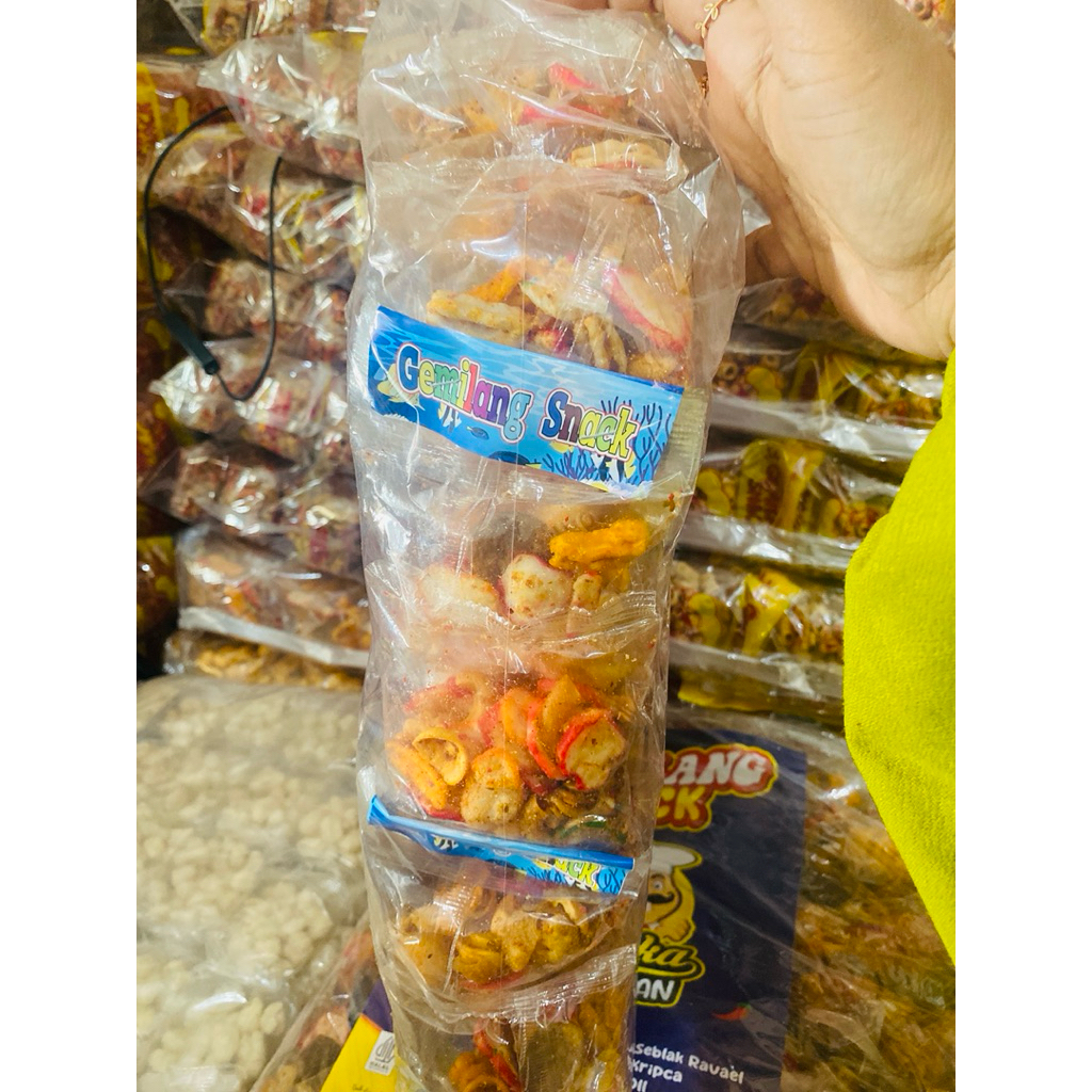 SEBLAK MIX MINI ECERAN 2000an ANEKA CEMILAN “GEMILANG SNACK”