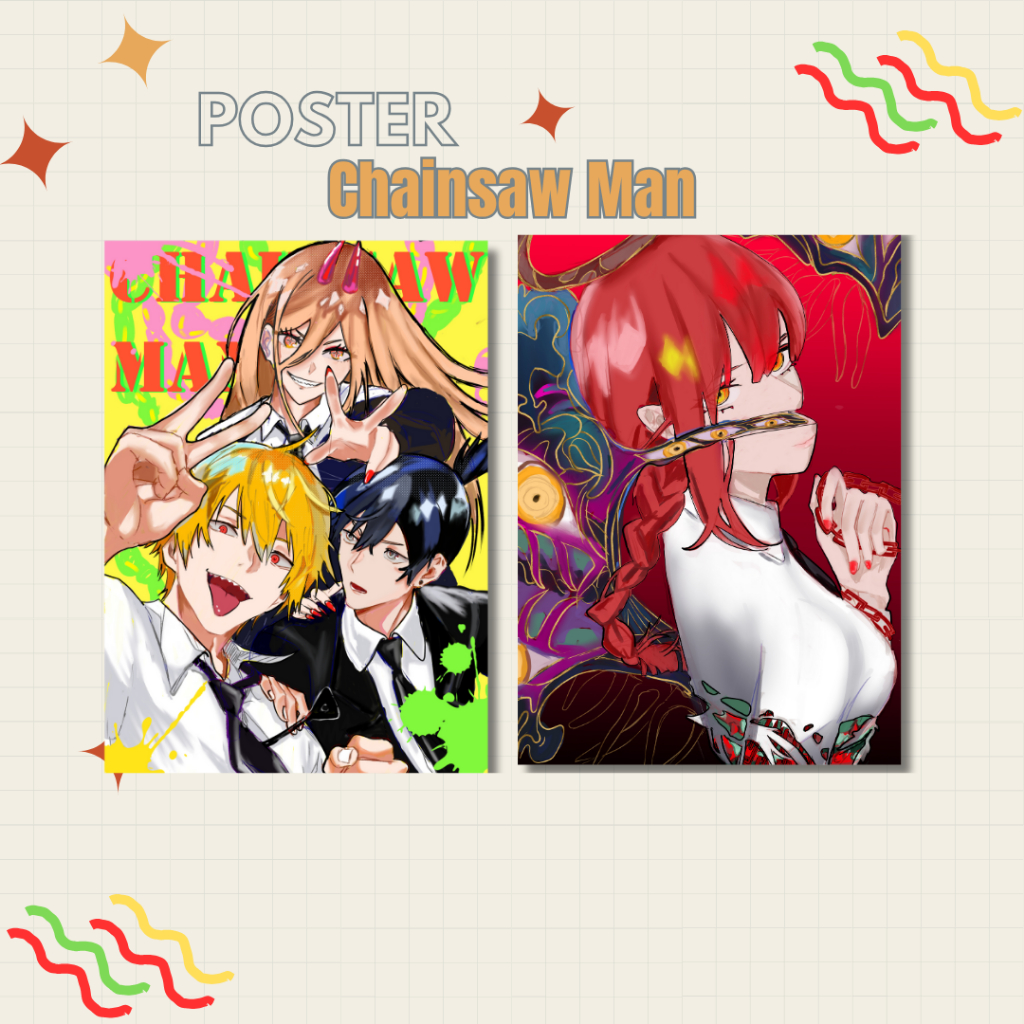 [Fanmerch] Poster Chainsaw Man
