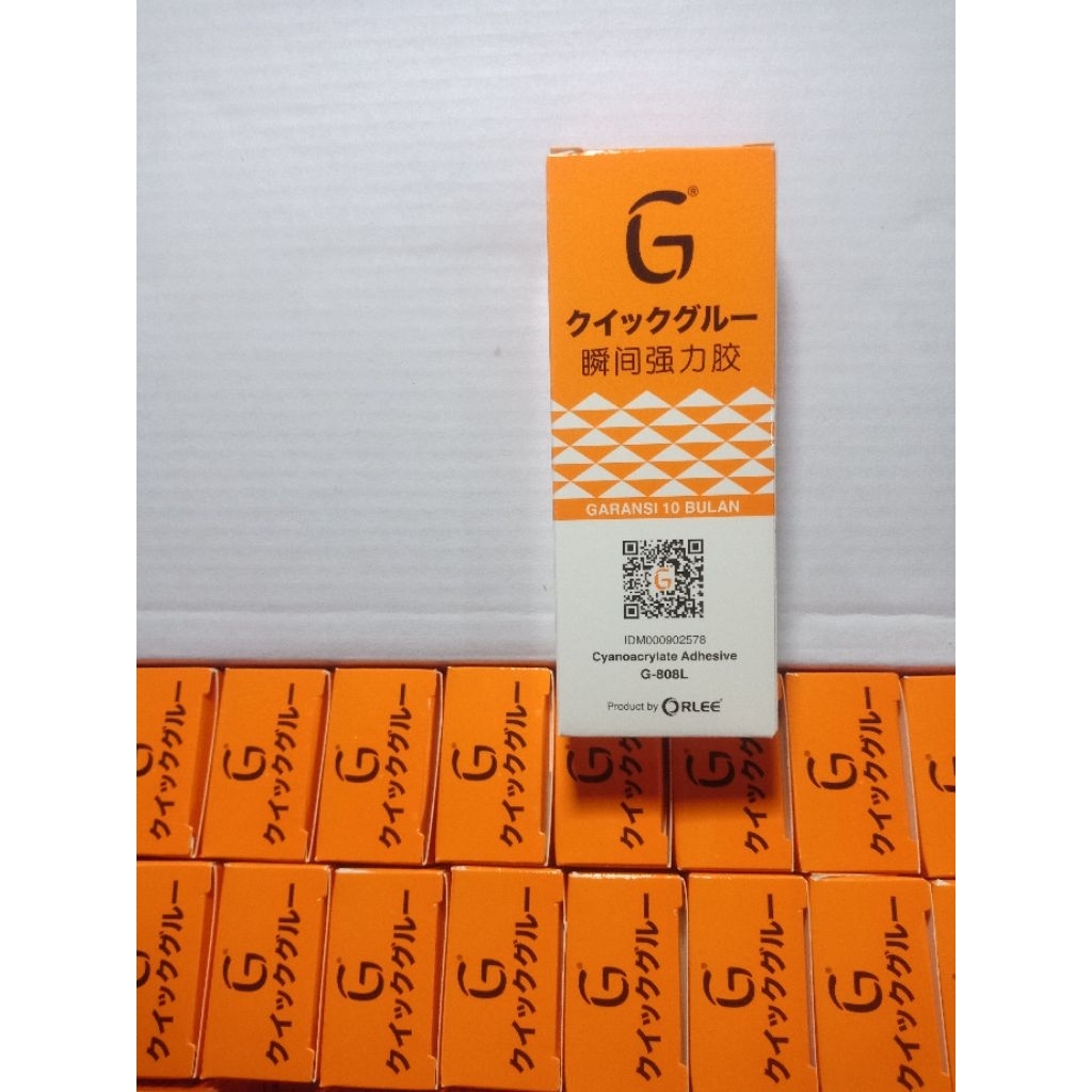 LEM CINA LEM SETAN LEM G. ORIGINAL DARI ORLEE. GARANSI 10 BULAN CEPAT KERING BILA DI APLIKASIKAN KUA